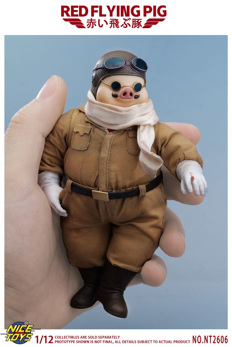 Red Flying Pig 1/12