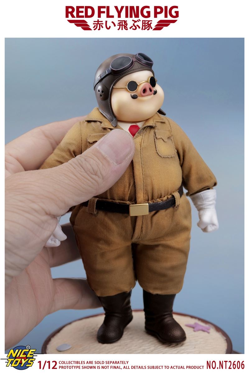 Red Flying Pig 1/12