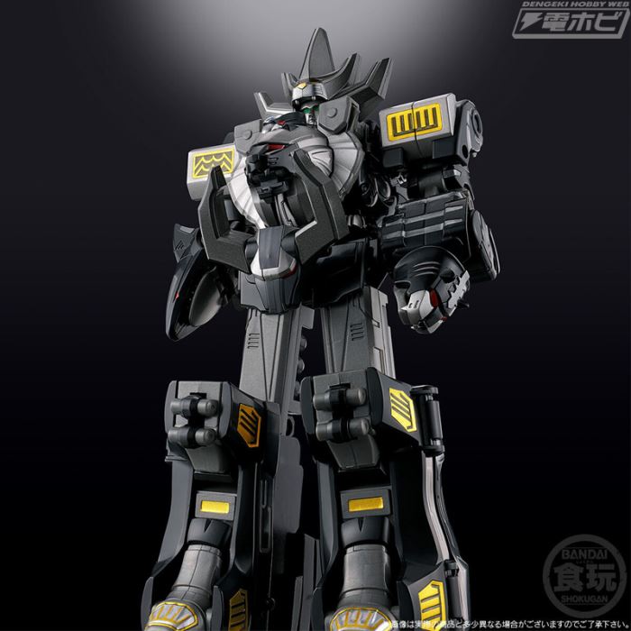 SMP [SHOKUGAN MODELING PROJECT] Hyakujuu Gattai Gaoking Black Version