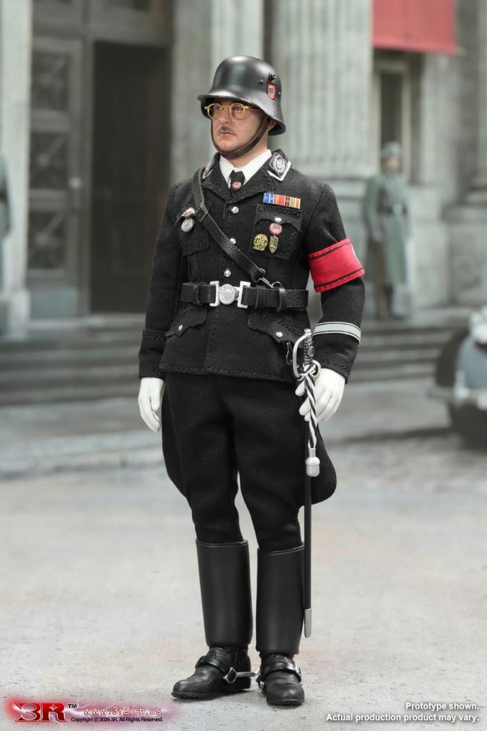 Little Empire Series Episode 8 - Heinrich Himmler [Black Version] 1/12