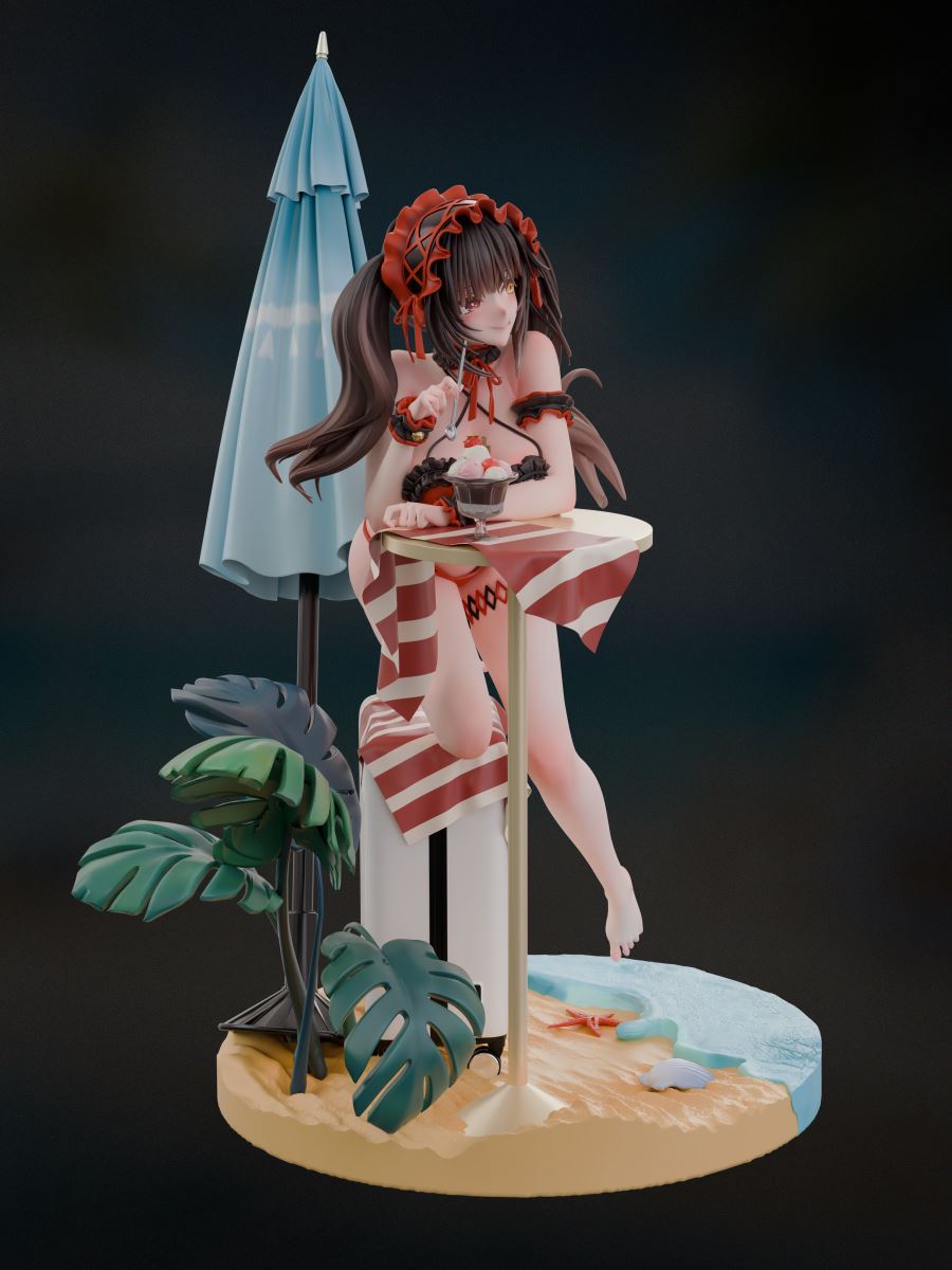 Swimming Suit Tokisaki Kurumi - DATE A LIVE
