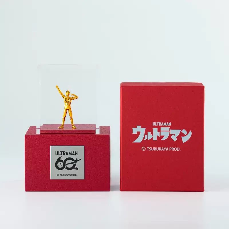 Ultraman Series 60th Anniversary Pure Gold Figure