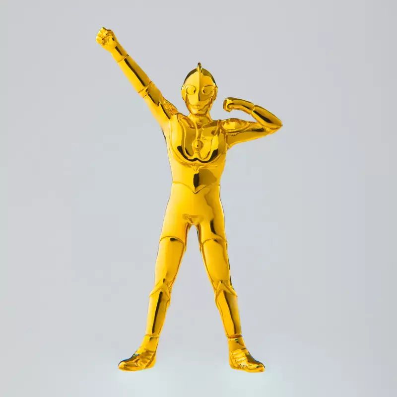 Ultraman Series 60th Anniversary Pure Gold Figure