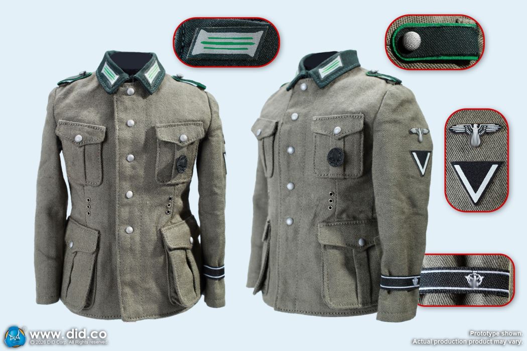 World War II Germany - ZB30 gunner Friedrich & Commander Vogel 1/6