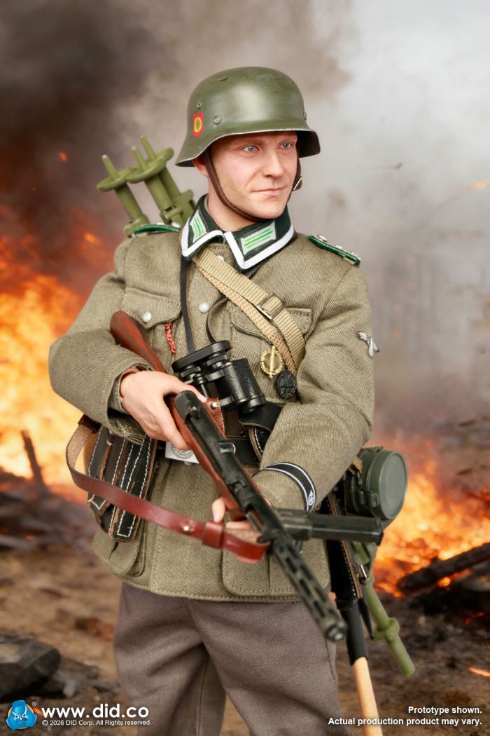 World War II Germany - ZB30 gunner Friedrich & Commander Vogel 1/6