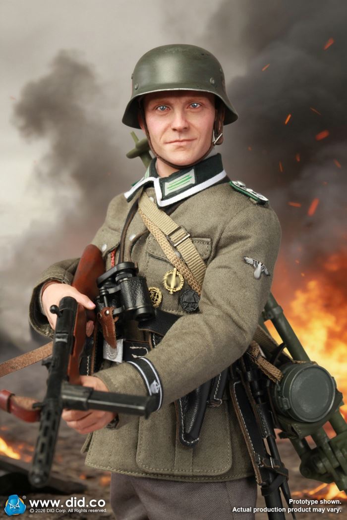 World War II Germany - ZB30 gunner Friedrich & Commander Vogel 1/6