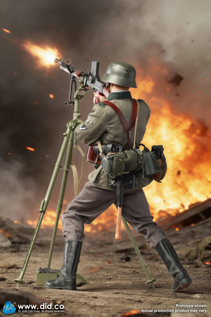 World War II Germany - ZB30 gunner Friedrich & Commander Vogel 1/6