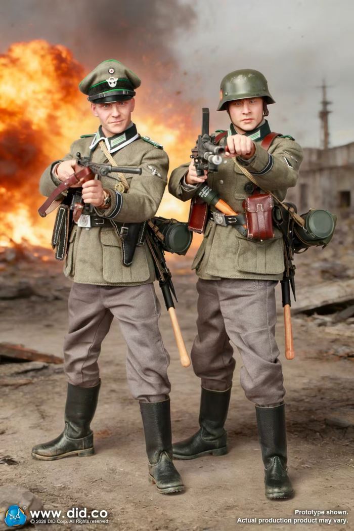 World War II Germany - ZB30 gunner Friedrich & Commander Vogel 1/6