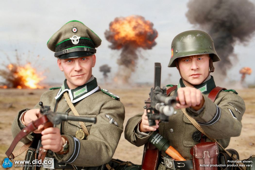 World War II Germany - ZB30 gunner Friedrich & Commander Vogel 1/6