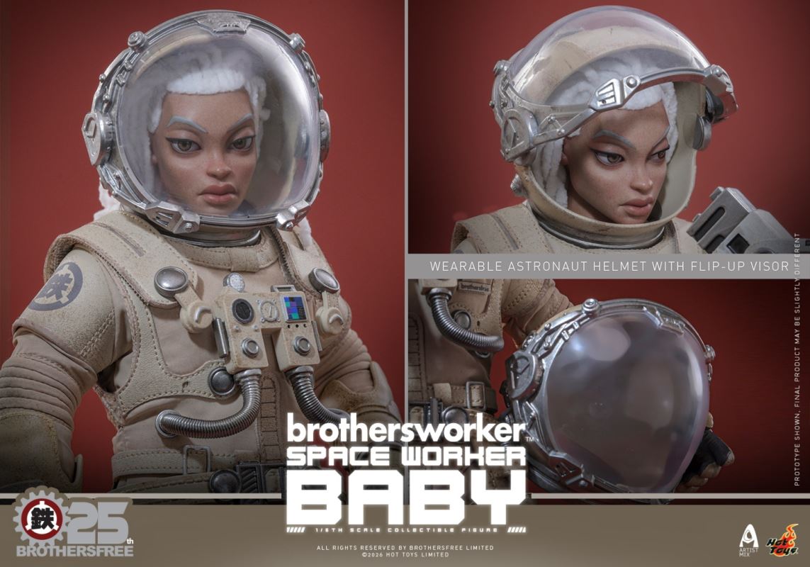 Iron Brothers 25th Anniversary Edition Space Worker Baby 1/6