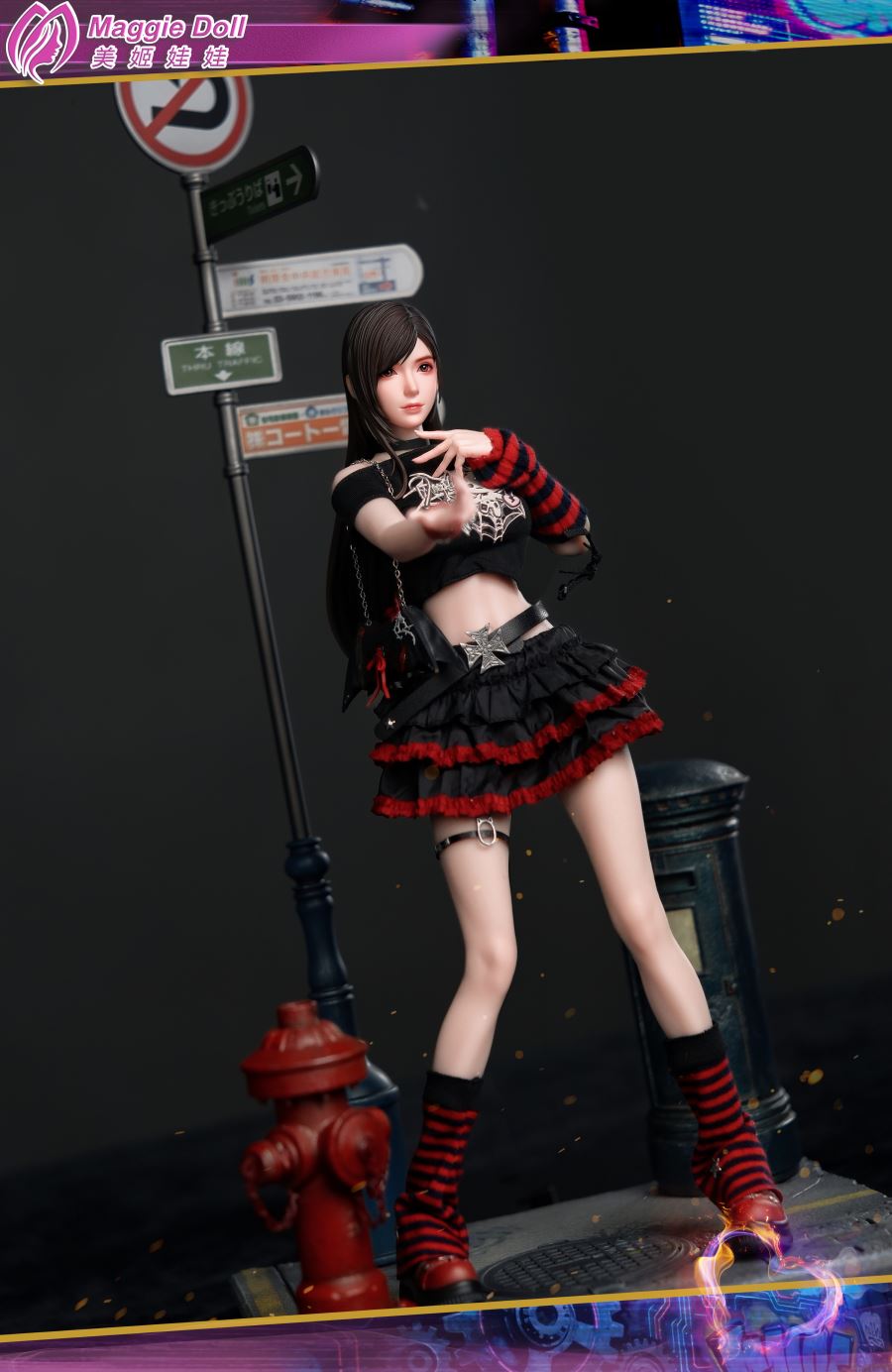 Cyberpunk Girl Tifa 1/6