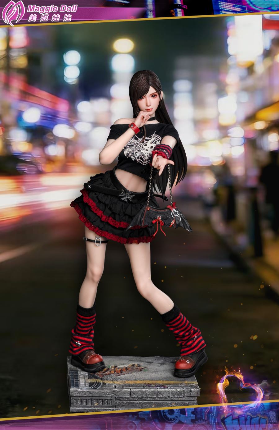 Cyberpunk Girl Tifa 1/6