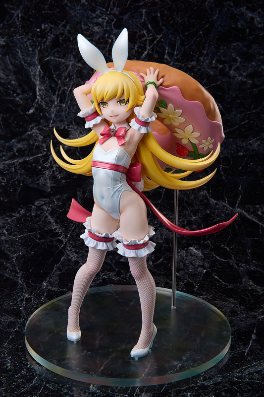 Monogatari Series Shinobu Oshino White Bunny Ver. 1/4