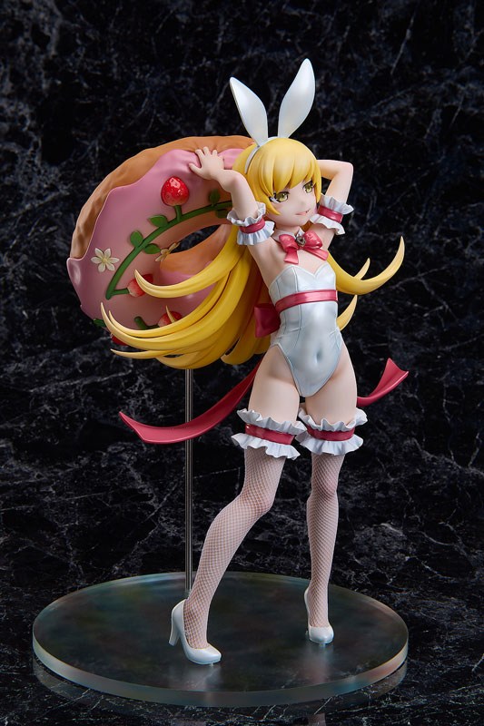 Monogatari Series Shinobu Oshino White Bunny Ver. 1/4