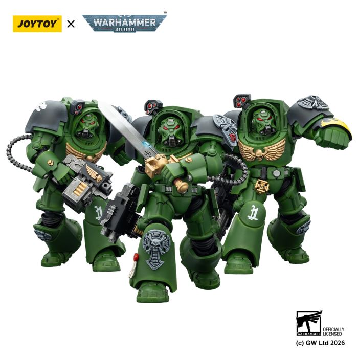 Warhammer - Salamander Terminator Squad & Raven Guard Terminator Squad 1/18