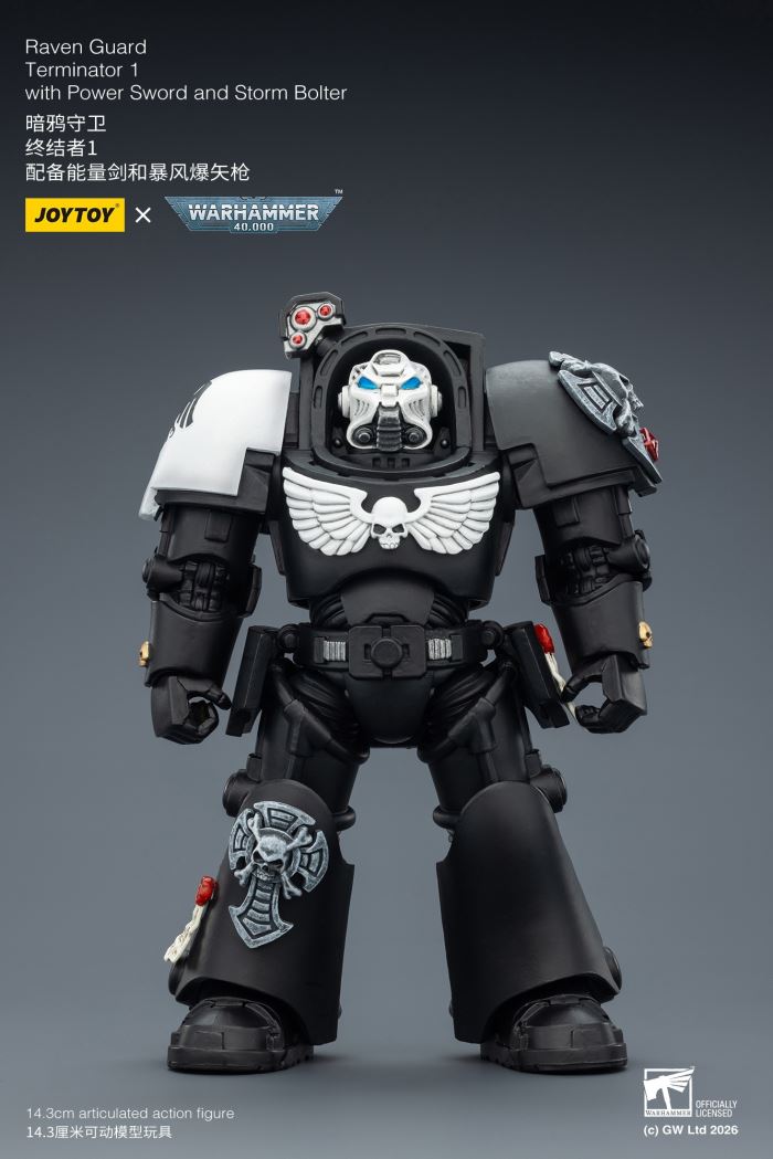 Warhammer - Salamander Terminator Squad & Raven Guard Terminator Squad 1/18