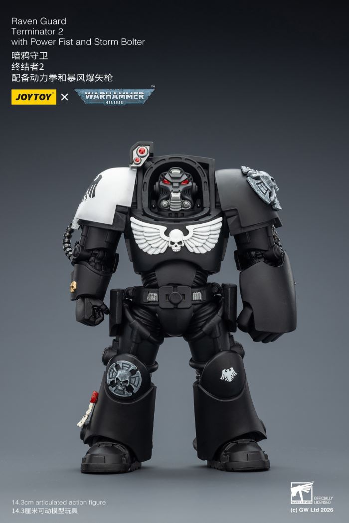 Warhammer - Salamander Terminator Squad & Raven Guard Terminator Squad 1/18