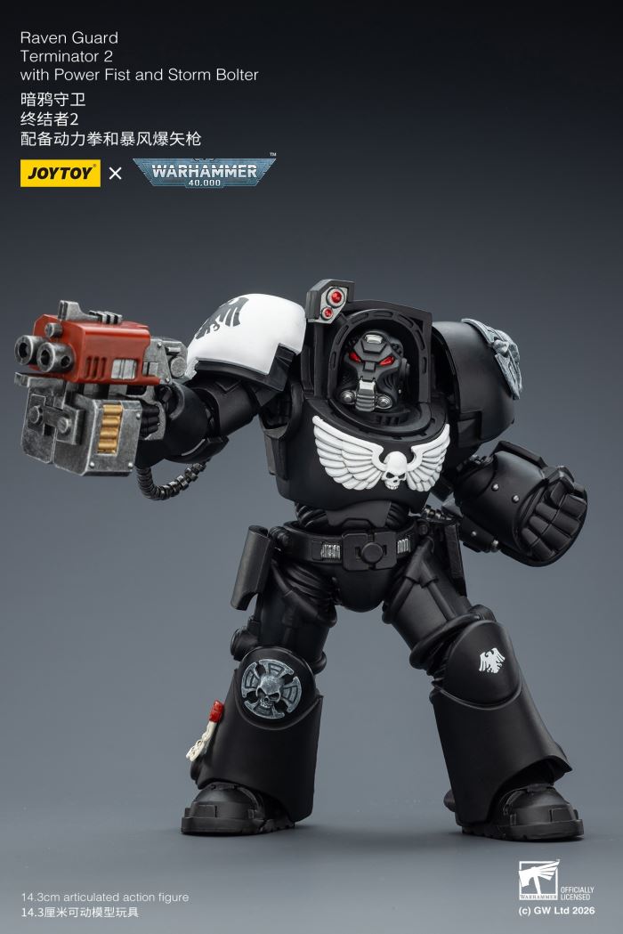 Warhammer - Salamander Terminator Squad & Raven Guard Terminator Squad 1/18