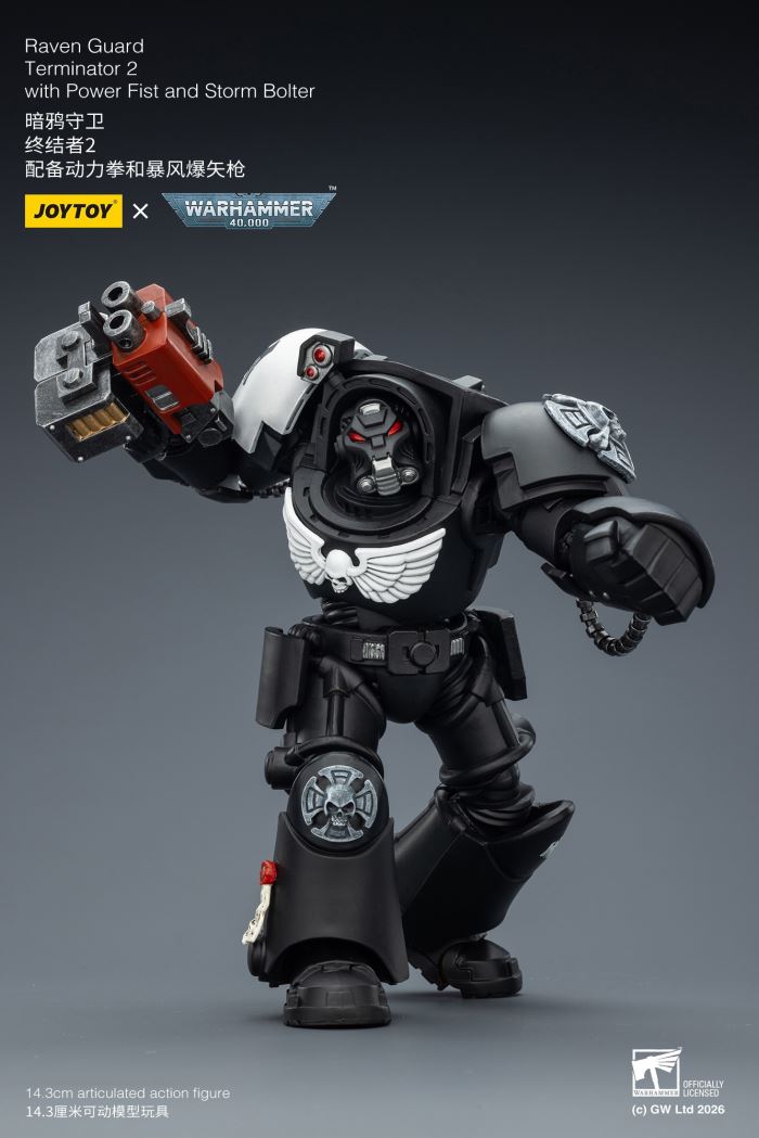 Warhammer - Salamander Terminator Squad & Raven Guard Terminator Squad 1/18