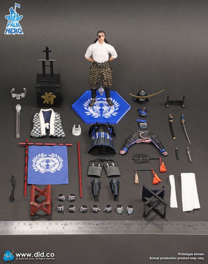 Japanese Samurai Series - Date Masamune 1/12