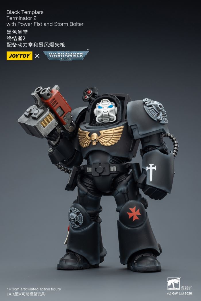 Warhammer - Black Templar Terminator Squad & Dark Angel Deathwing Terminator Squad 1/18