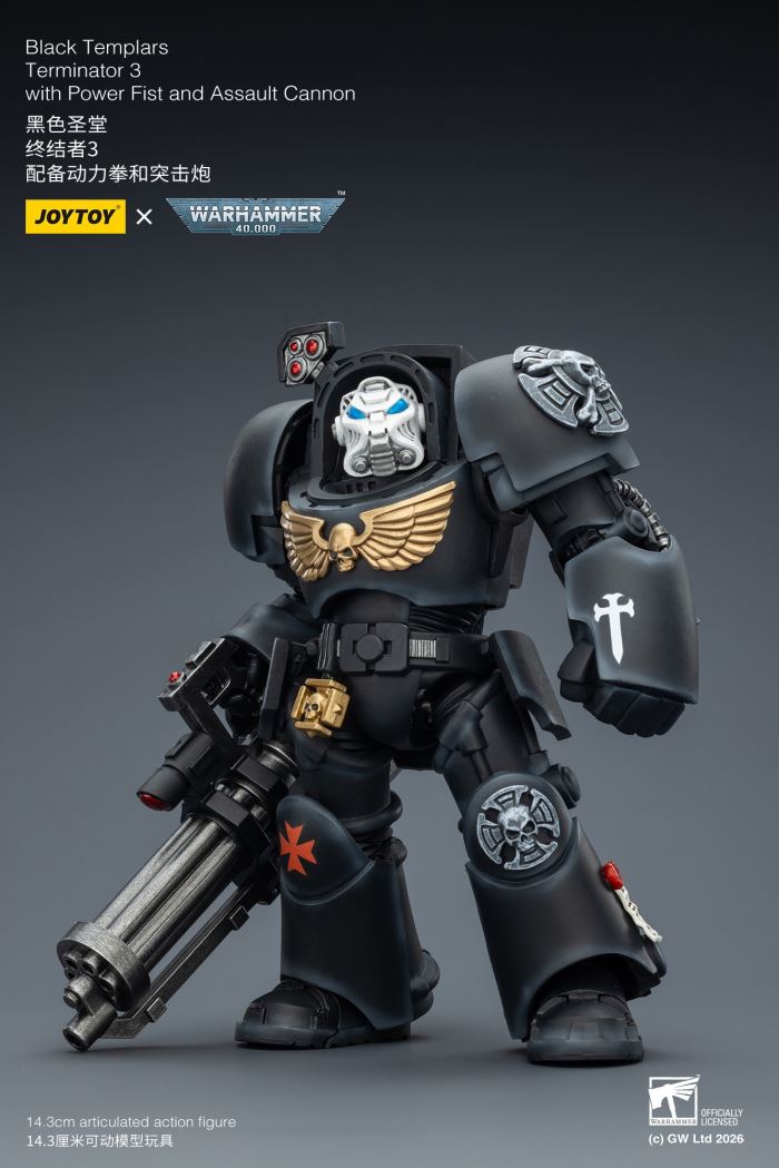 Warhammer - Black Templar Terminator Squad & Dark Angel Deathwing Terminator Squad 1/18