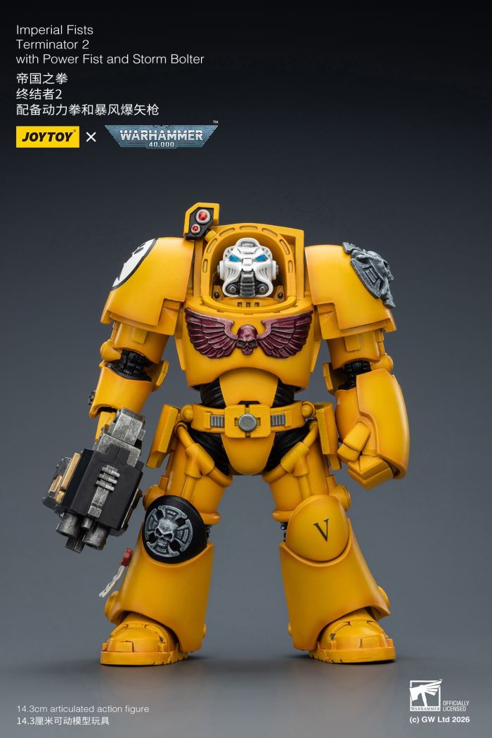 Warhammer - Imperial Fist Terminator Squad & White Scar Legion Terminator Squad 1/18