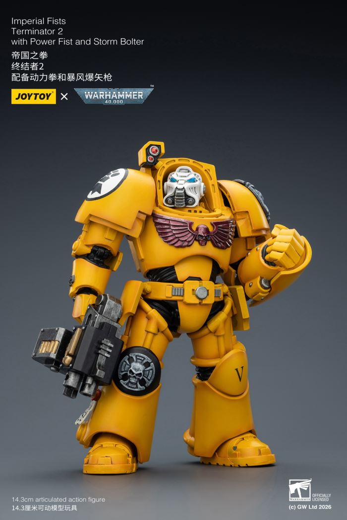 Warhammer - Imperial Fist Terminator Squad & White Scar Legion Terminator Squad 1/18