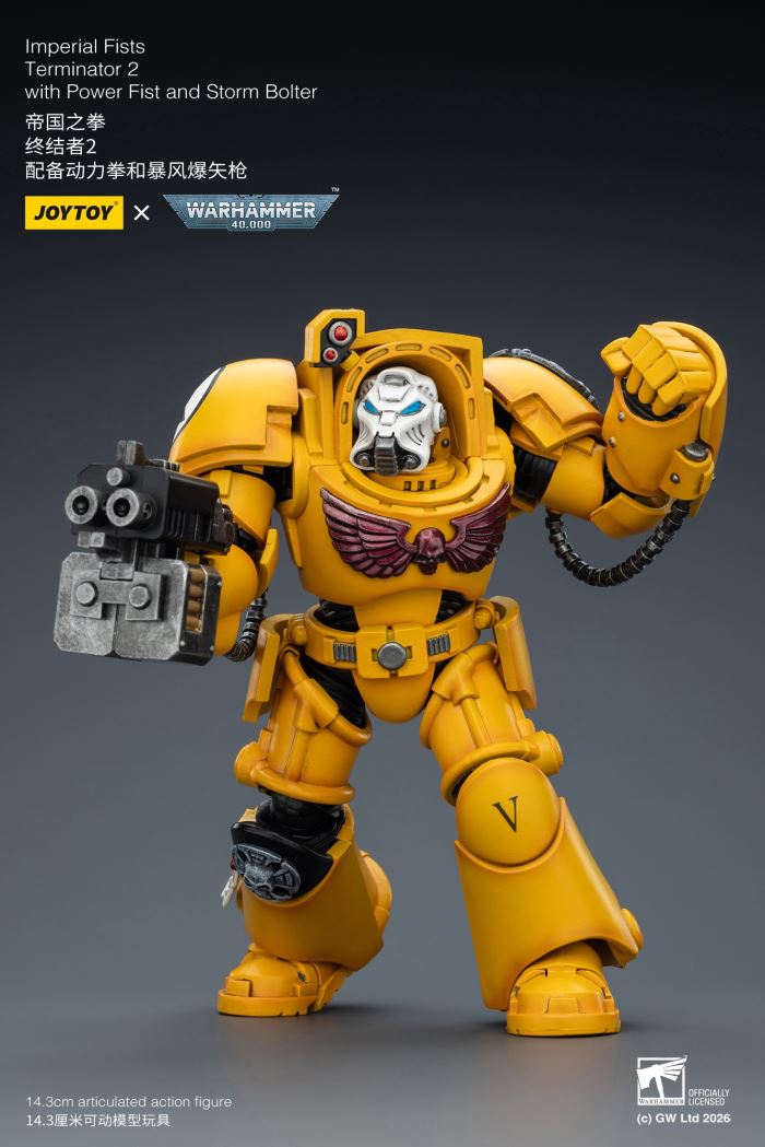Warhammer - Imperial Fist Terminator Squad & White Scar Legion Terminator Squad 1/18
