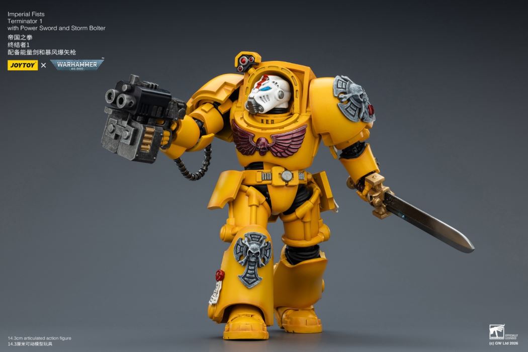 Warhammer - Imperial Fist Terminator Squad & White Scar Legion Terminator Squad 1/18