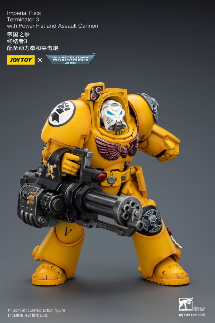 Warhammer - Imperial Fist Terminator Squad & White Scar Legion Terminator Squad 1/18