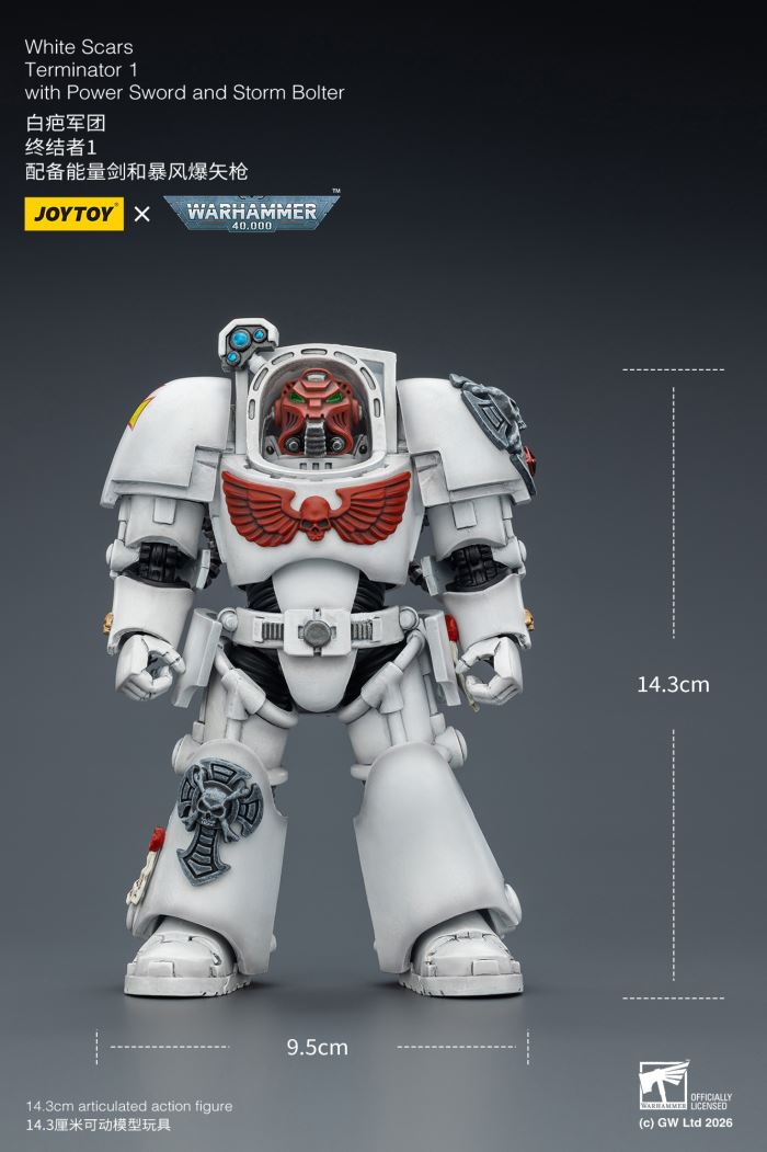 Warhammer - Imperial Fist Terminator Squad & White Scar Legion Terminator Squad 1/18