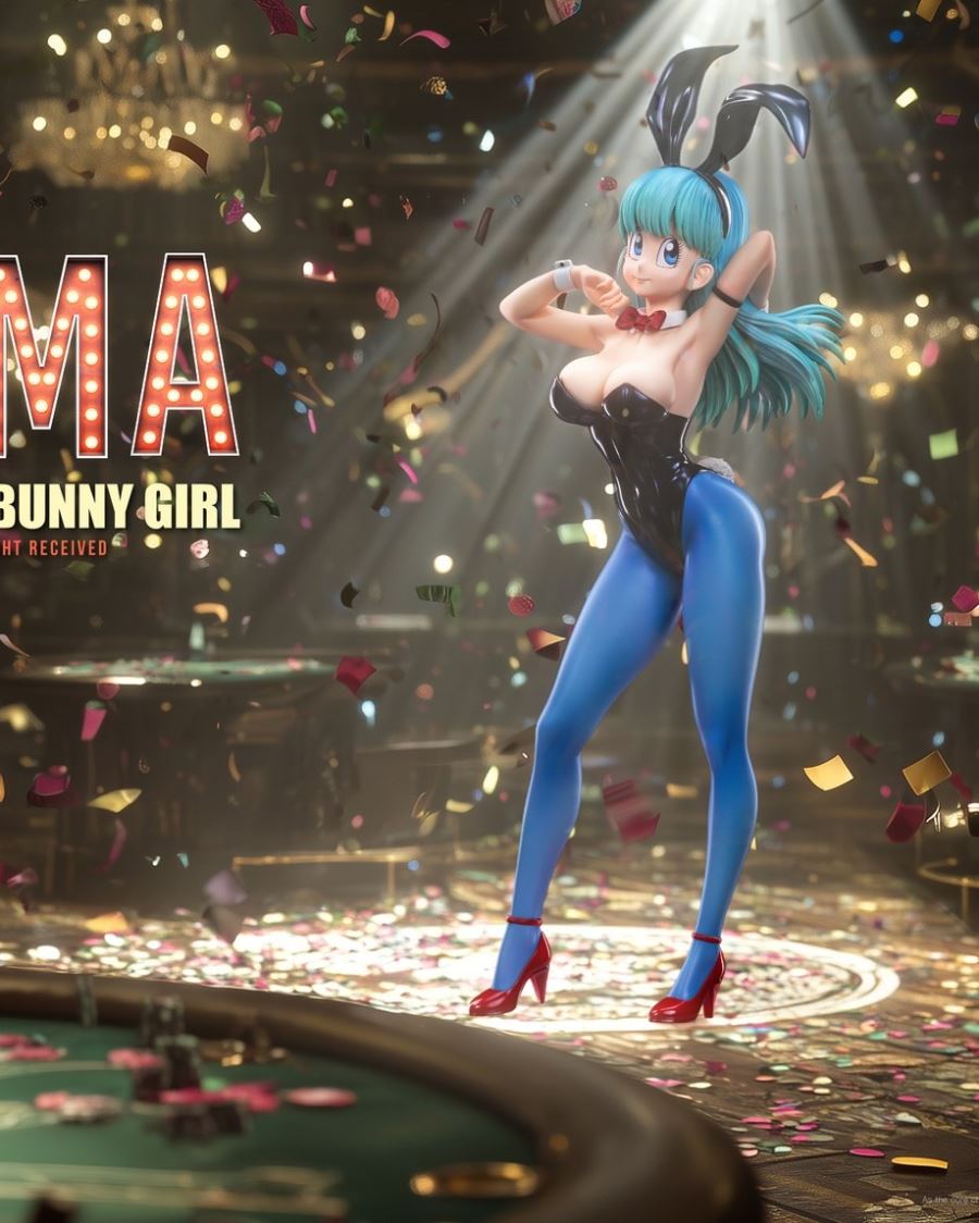 Master Studio - Fire Mountain Arc Bunny Girl Bulma Dragon Ball