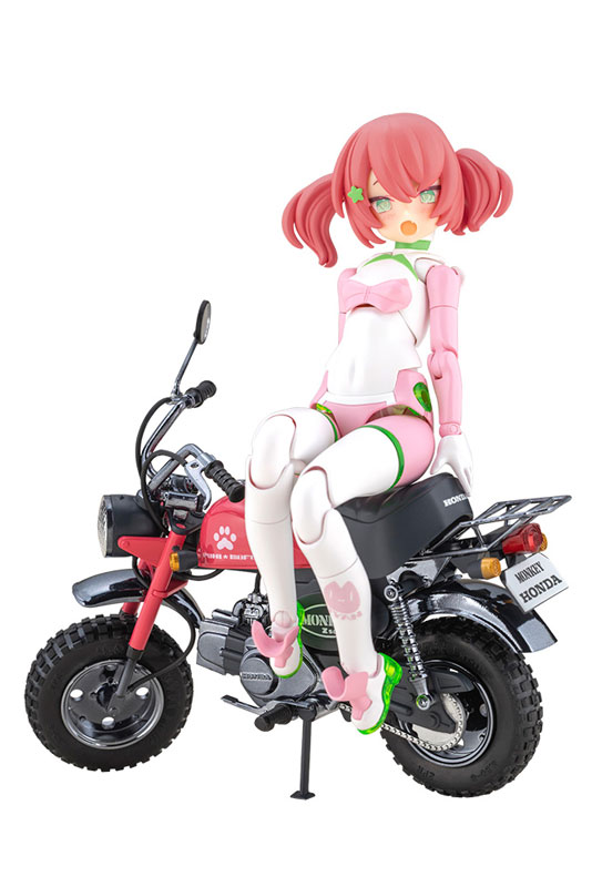 Megami Device PUNI MOFU Racing Mao with Honda Z50J-1 Monkey