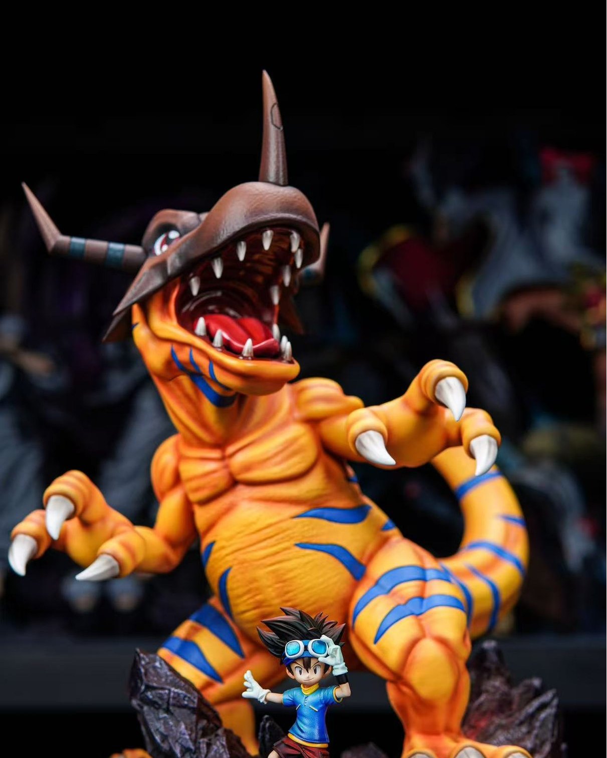 Greymon x Yagami Taichi - Digimon