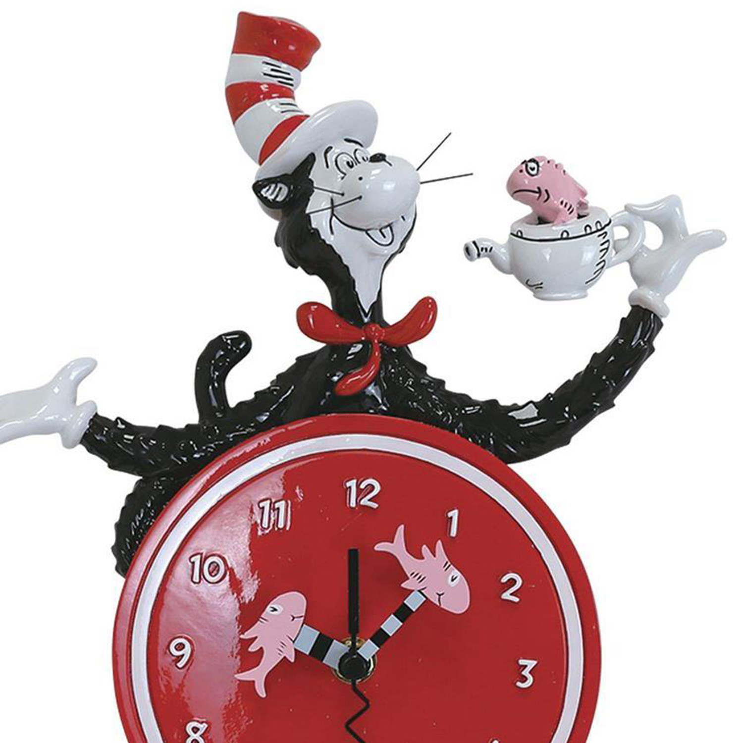 Cat in the Hat Wall Clock