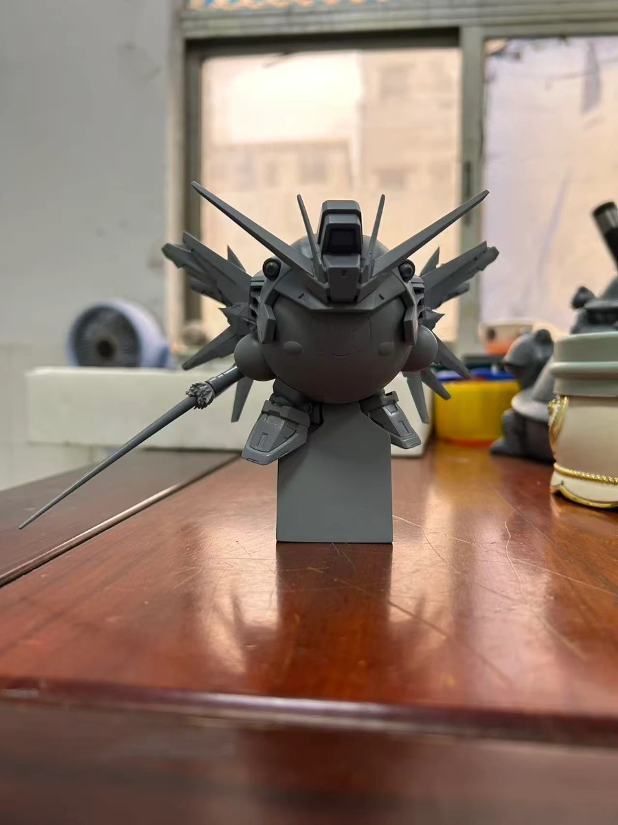 Kirby cos Gundam
