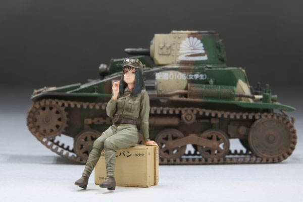 Rekisou Wotome Itsuka w/Type 94 Tankette Late Repaired 1/35
