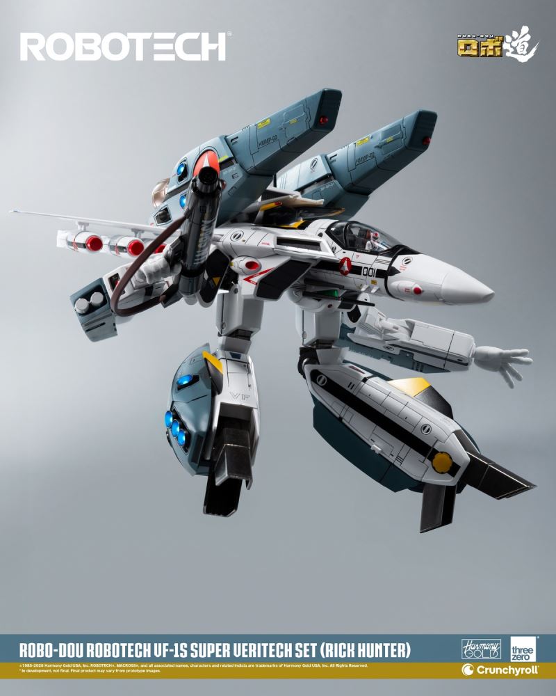 Space Fortress VF-1S Transforming Fighter Super Armor Suit Rick Carter /