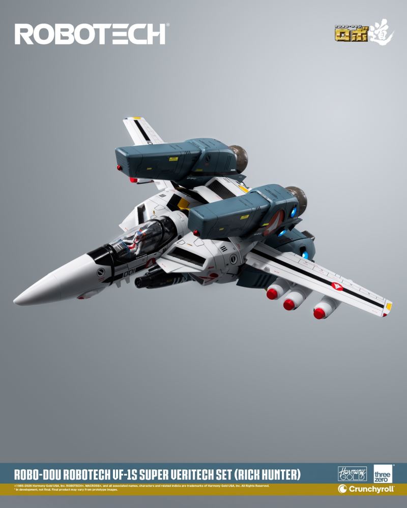Space Fortress VF-1S Transforming Fighter Super Armor Suit Rick Carter /