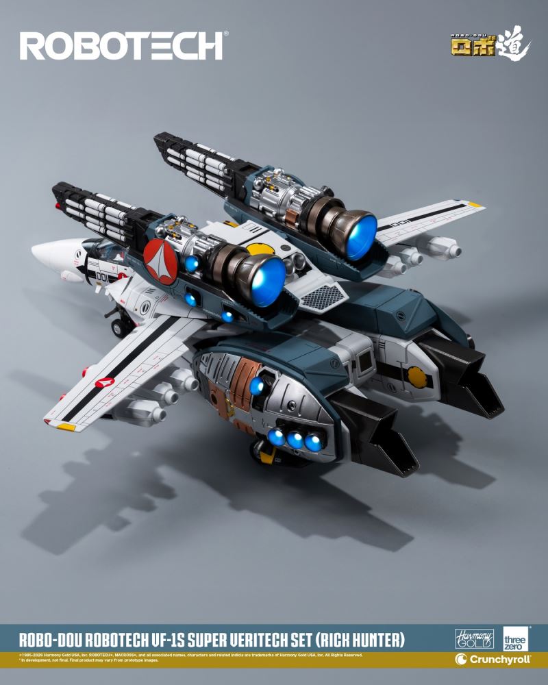 Space Fortress VF-1S Transforming Fighter Super Armor Suit Rick Carter /