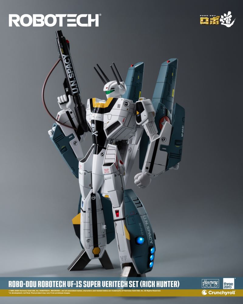 Space Fortress VF-1S Transforming Fighter Super Armor Suit Rick Carter /