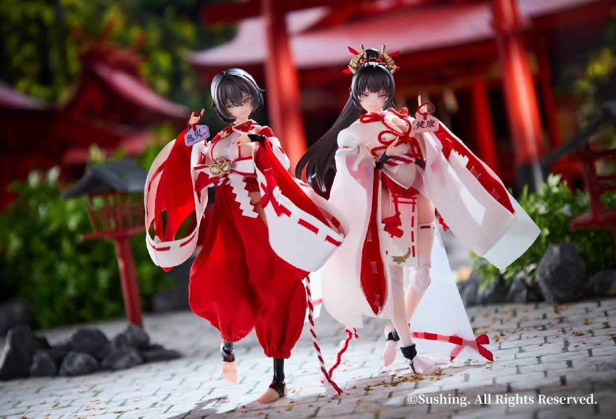 Combat Priestess - Sakura Uefuji & Kikyou Uefuji 1/12