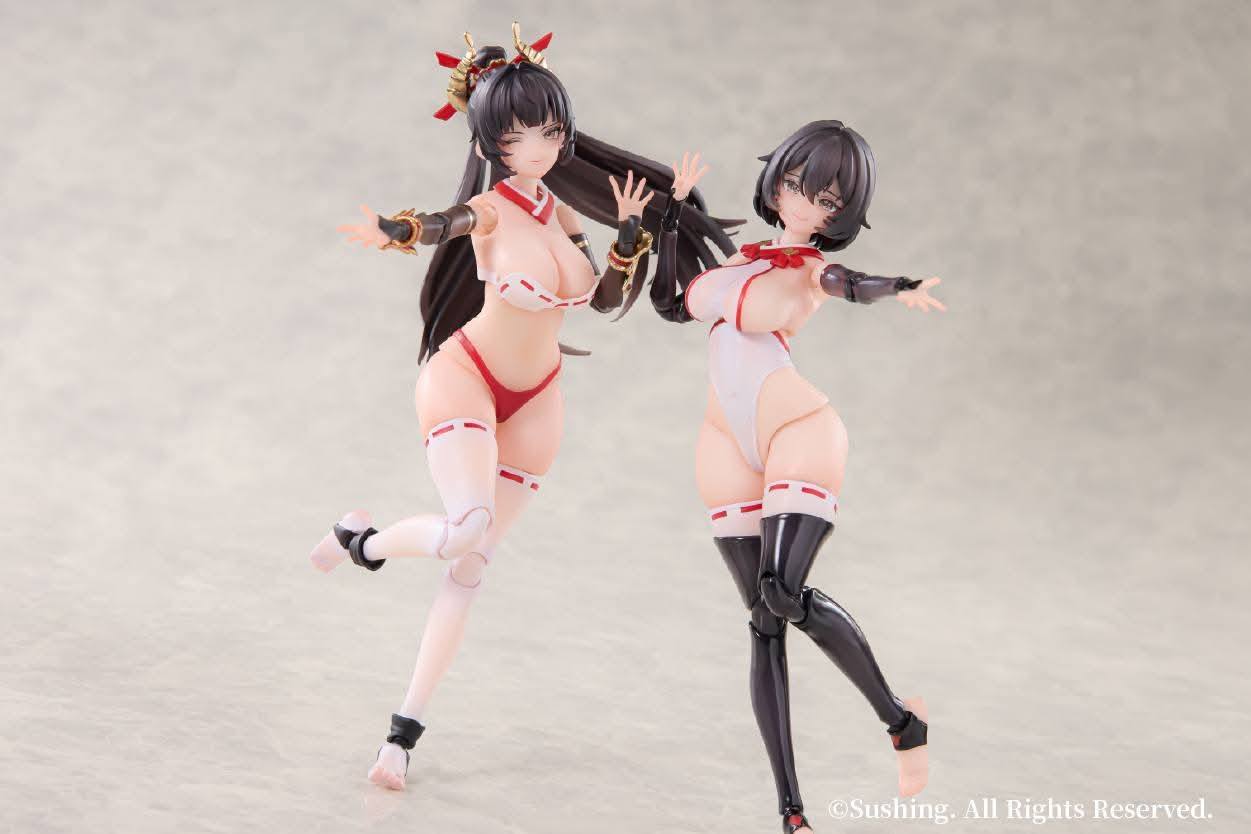 Combat Priestess - Sakura Uefuji & Kikyou Uefuji 1/12