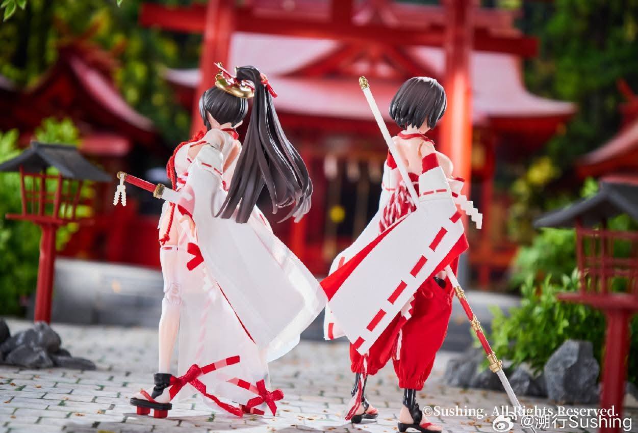 Combat Priestess - Sakura Uefuji & Kikyou Uefuji 1/12