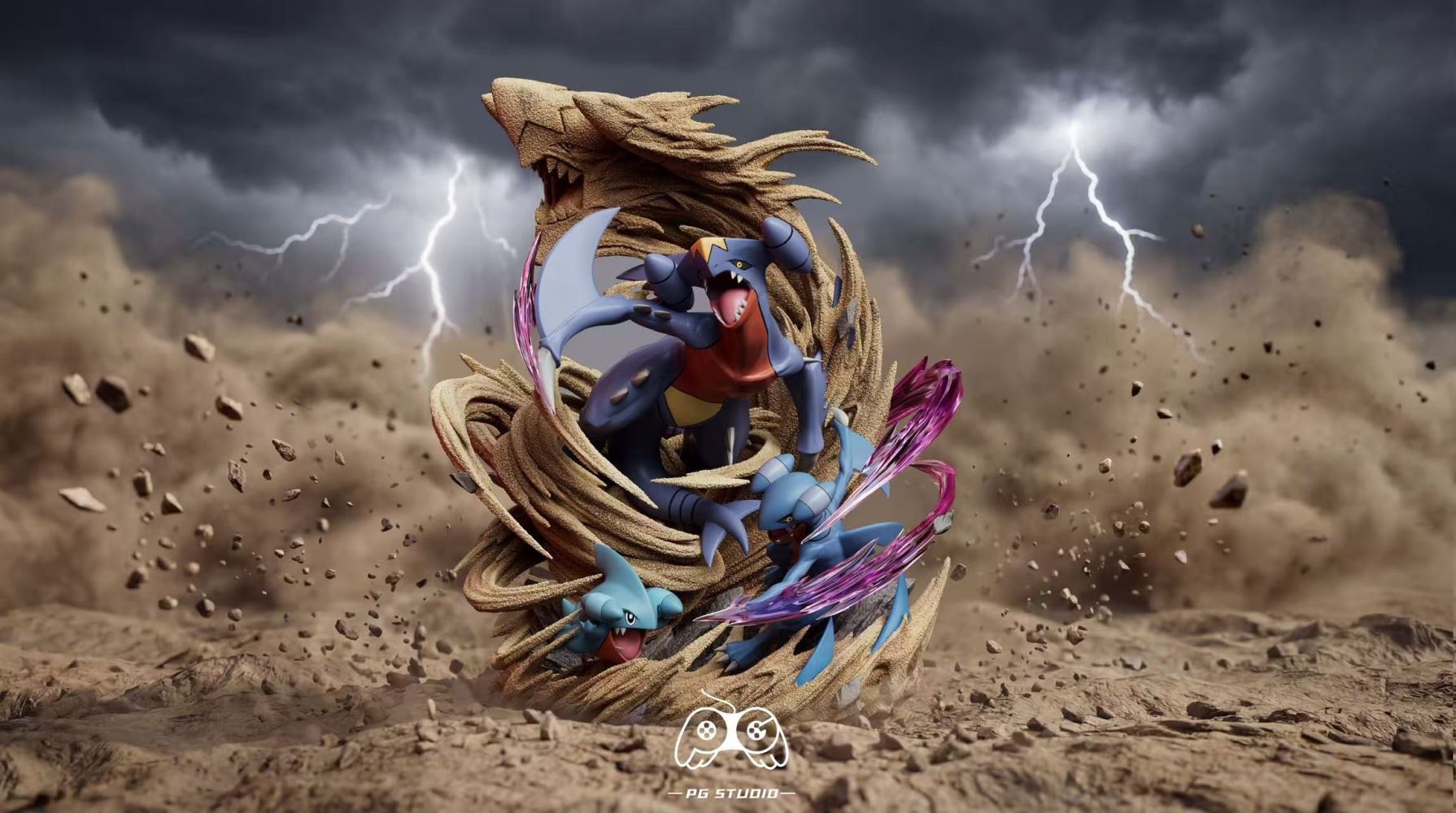 Garchomp - Pokemon 1/6
