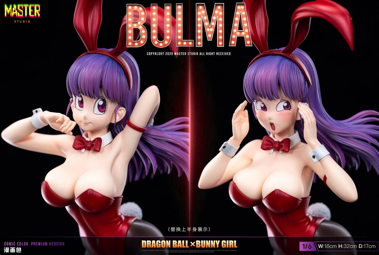 Master Studio - Fire Mountain Arc Bunny Girl Bulma Dragon Ball