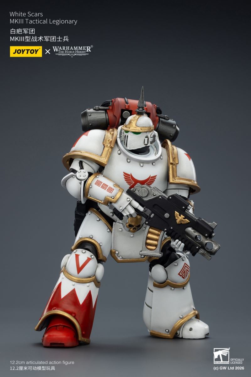 Warhammer White Scar Legion - Chagatai Khan / MKIII / MKVI Tactical Legion Soldier