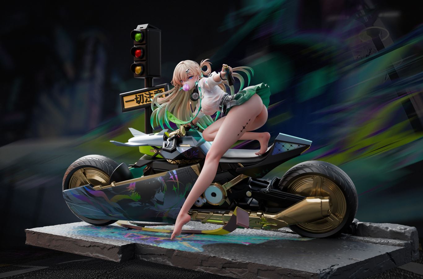Motorcycle Girl Lynae 1/6