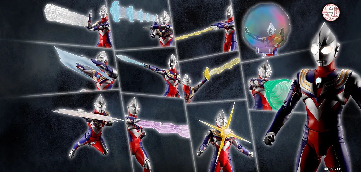 SHFiguarts (Shinkocchou Seihou) Ultraman Tiga Multi-Type 30th Anniversary Edition